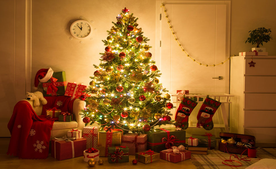 Christmas tree artificial natural ecological