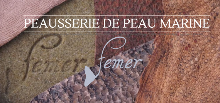 Femer développe une démarche d'éco-conception à base de cuir marin