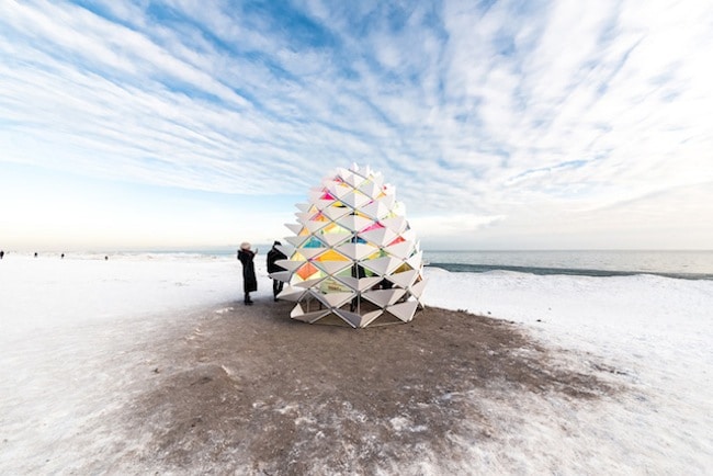 The installations remain open to the public until march 20, 2015 © Remi Carreiro.