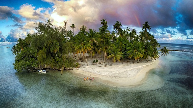3rd Prize Winner – Category Nature : Lost island, Tahaa, French Polynesia, by Marama Photo Video.